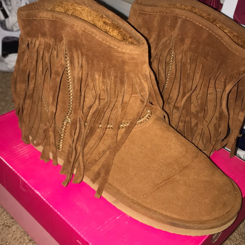 Brown boots